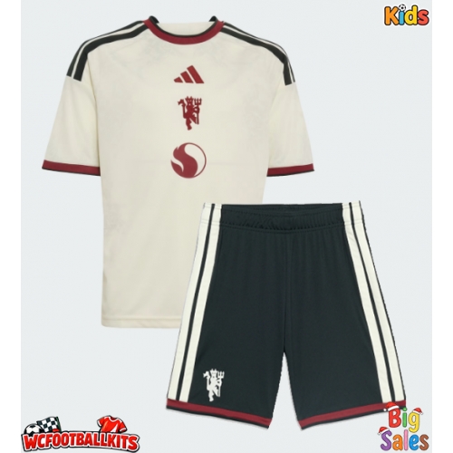 Manchester United Marcus Rashford #9 Replica Third Stadium Kit for Kids 2026-27 Short Sleeve (+ pants)